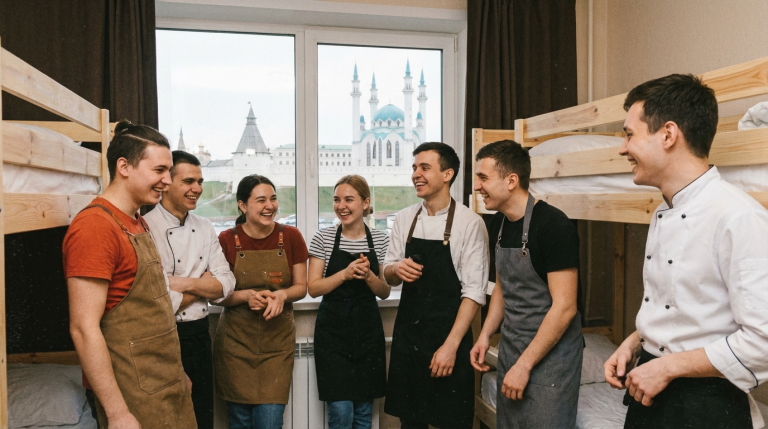 Как разместить сотрудников кафе в Казани без лишних затрат